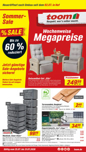 toom Baumarkt Prospekt - Angebote ab 25.07.