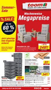 toom Baumarkt Prospekt - Angebote ab 25.07.