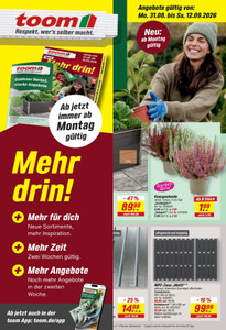 toom Baumarkt Prospekt - Angebote ab 31.08.