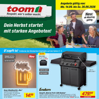 toom Baumarkt Prospekt - Grillen