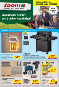 toom Baumarkt Prospekt - Angebote ab 14.09.