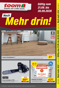 toom Baumarkt Prospekt - Angebote ab 21.09.