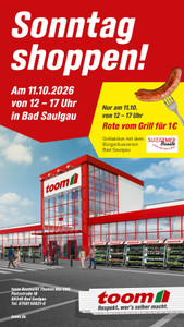 toom Baumarkt Prospekt - Sonntag Shoppen!
