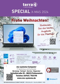 mx-systems Prospekt - Frohe Weihnachten