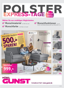 Möbel Gunst Prospekt - Gunst Modulmaster