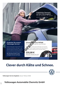 Volkswagen Automobile Chemnitz Prospekt - VW Automobile Chemnitz