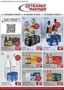 Getränkewelt Falkenstein Prospekt - Getränke Partner