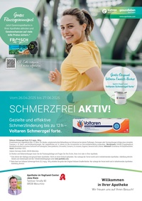 Apotheke im Vogtland-Center Prospekt - Schmerzfrei aktiv!