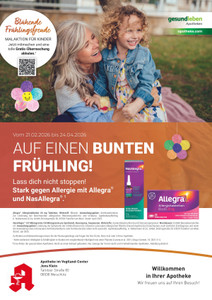 Apotheke im Vogtland-Center Prospekt - Auf einen bunten Frühling