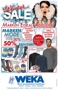 WEKA Kaufhaus Prospekt - WinterSALE