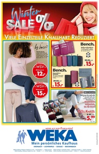 WEKA Kaufhaus Prospekt - Winter-Sale