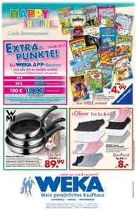 WEKA Kaufhaus Prospekt - Happy shopping...