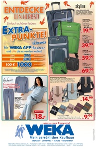 WEKA Kaufhaus Prospekt - Extra-Punkte