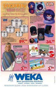 WEKA Kaufhaus Prospekt - Shoppen macht Freude!