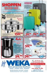 WEKA Kaufhaus Prospekt - WEKA - Shoppen beginnt hier