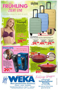 WEKA Kaufhaus Prospekt - Frühling zieht ein!