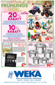 WEKA Kaufhaus Prospekt - Frühlingsgefühle