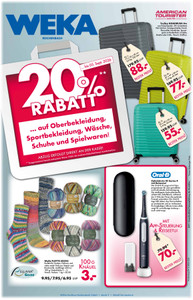 WEKA Kaufhaus Prospekt - 20% Rabatt