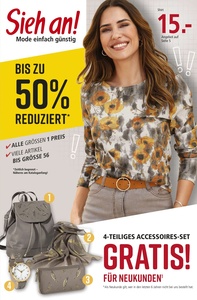 Sieh an! Prospekt - Sieh an! Mode einfach günstig