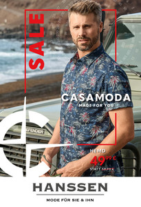 Hanssen for men Prospekt - Summer SALE