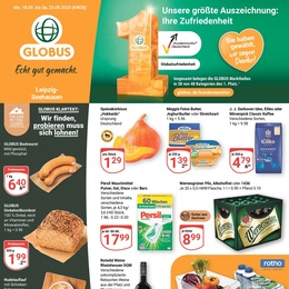 Globus Prospekt - Angebote ab 18.09.