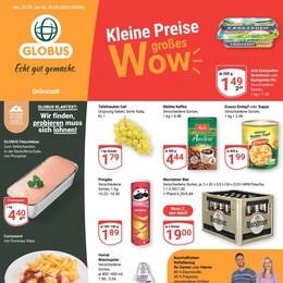 Globus Prospekt - Angebote ab 25.09.