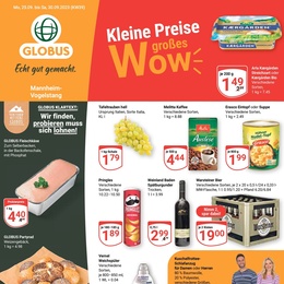 Globus Prospekt - Angebote ab 25.09.