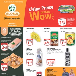 Globus Prospekt - Angebote ab 25.09.