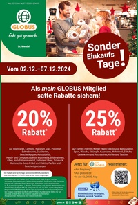 Globus Prospekt - Angebote ab 02.12.