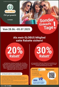 Globus Prospekt - Angebote ab 30.06.