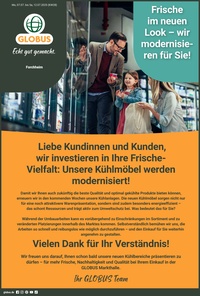 Globus Prospekt - Angebote ab 07.07.