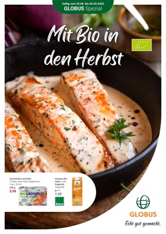 Globus Prospekt - Mit Bio in den Herbst