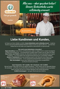Globus Prospekt - Angebote ab 01.09.
