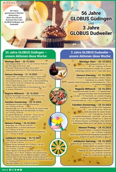 Globus Prospekt - Angebote ab 20.10.