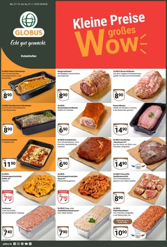 Globus Prospekt - Angebote ab 27.10. - Seite 1