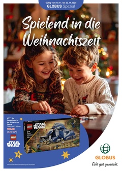 Globus Prospekt - Spielend in die Weihnachtszeit - Seite 1