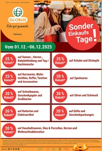 Globus Prospekt - Angebote ab 01.12.