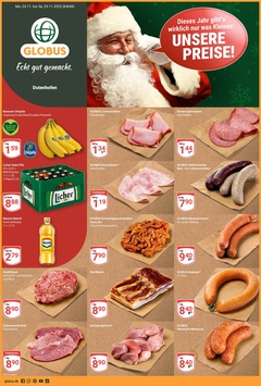 Globus Prospekt - Angebote ab 24.11. - Seite 1