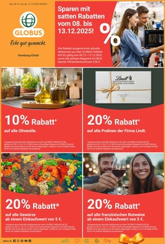 Globus Prospekt - Angebote ab 08.12. - Seite 1