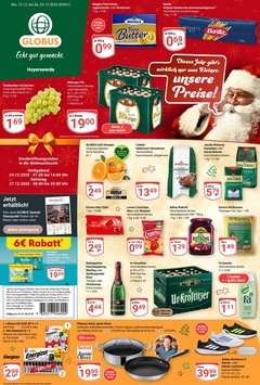 Globus Prospekt - Angebote ab 15.12. - Seite 1