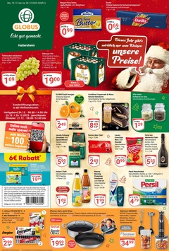 Globus Prospekt - Angebote ab 15.12. - Seite 1