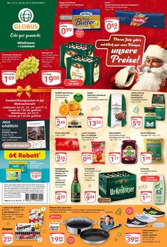 Globus Prospekt - Angebote ab 15.12. - Seite 1