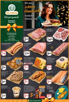 Globus Prospekt - Angebote ab 22.12. - Seite 1