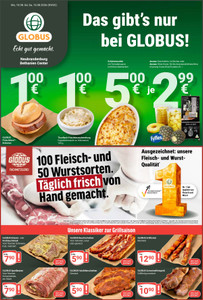 Globus Prospekt - Angebote ab 03.08.