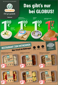 Globus Prospekt - Angebote ab 07.09.