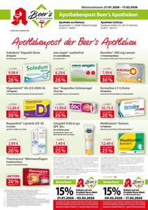 Beer's Apotheken Prospekt - Apothekenpost
