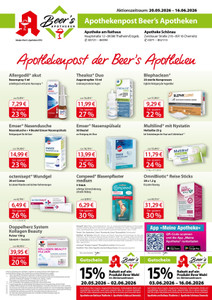 Beer's Apotheken Prospekt - Beer´s