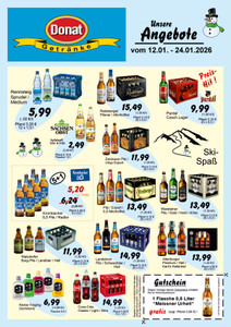Donat Getränke Prospekt - Donat Getränke