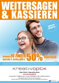 kreativoptik Zöbisch Prospekt - Weitersagen & Kassieren
