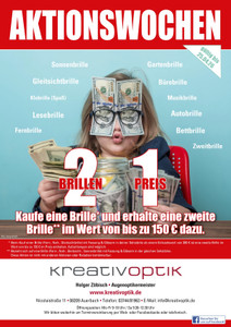 kreativoptik Zöbisch Prospekt - Aktionswochen